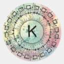 Search for circle with a line stickers Black