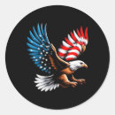 Search for bald eagle and american flag stickers Patriot
