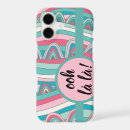 Search for teal pink iphone cases Whimsical