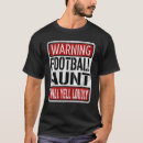 Search for football aunt tshirts Player