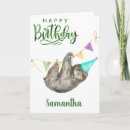 Search for cute sloth Birthday