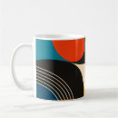 Search for black geometric mugs Mid century modern
