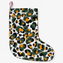 Search for leopard pattern christmas stockings Abstract