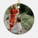 Search for 2 sided photo christmas tree decorations Cute