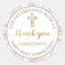 Search for purple first communion stickers Christening