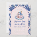 Search for gingerbread house decorating invitations Blue