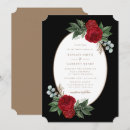 Search for red black gold wedding invitations Black and white