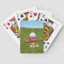 Search for golf ball playing cards Green