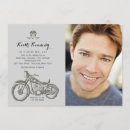 Search for biker birthday invitations Motorbike