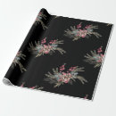 Search for black christmas gift wrap Paper