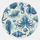 Search for seashell pattern stickers Seahorse