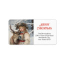Search for winter scene return address labels Classic