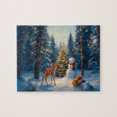 Search for christmas tree puzzles Deer