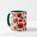 Search for field poppies mugs Field of flowers