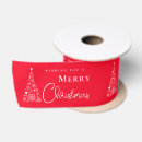 Search for christmas tree ribbon Red