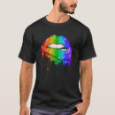 Search for rainbow lips tshirts Homosexual