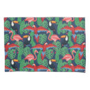 Search for tropical birds pillowcases Flamingo
