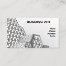 Search for geometric architecture business cards Building