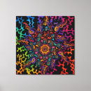 Search for psychedelic canvas prints Rainbow