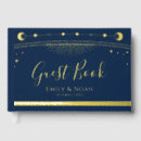 Search for stars wedding guest books Modern