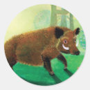 Search for wild pig stickers Animal
