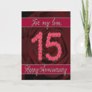 Search for 15th wedding anniversary cards Roses