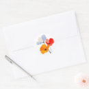 Search for poppy flower stickers Red