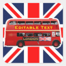 Search for double decker bus stickers London
