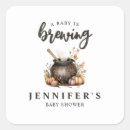 Search for baby is brewing stickers Whimsical