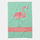 Search for pink flamingo tea towels Cute