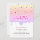 Search for rainbow cake birthday invitations Sprinkles