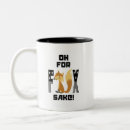 Search for funny fox mugs Sake