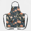 Search for blue bird aprons Chinoiserie