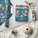 Search for christmas fishing wrapping paper Santa