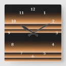 Search for black and copper clocks Masculine