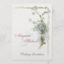Search for forget me nots invitations White