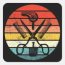 Search for retro hair stickers Hairdresser