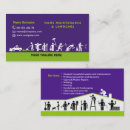 Search for snowing business cards For him