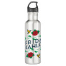 Search for frida kahlo water bottles Girly