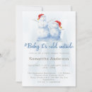 Search for snowman baby shower invitations Snowflake