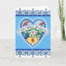 Search for warm winter wishes cards Snowman