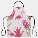 Search for birds and flowers aprons Colourful