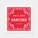Search for spanish wedding napkins Fiesta