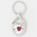 Search for flying insect key rings Black