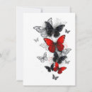 Search for red vertical note cards White