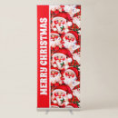 Search for vintage christmas banners Santa