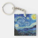 Search for starry night key rings Vintage