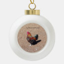 Search for rooster christmas tree decorations Chicken