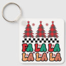 Search for fa la la key rings Xmas