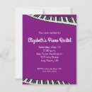 Search for keyboard invitations Piano recital